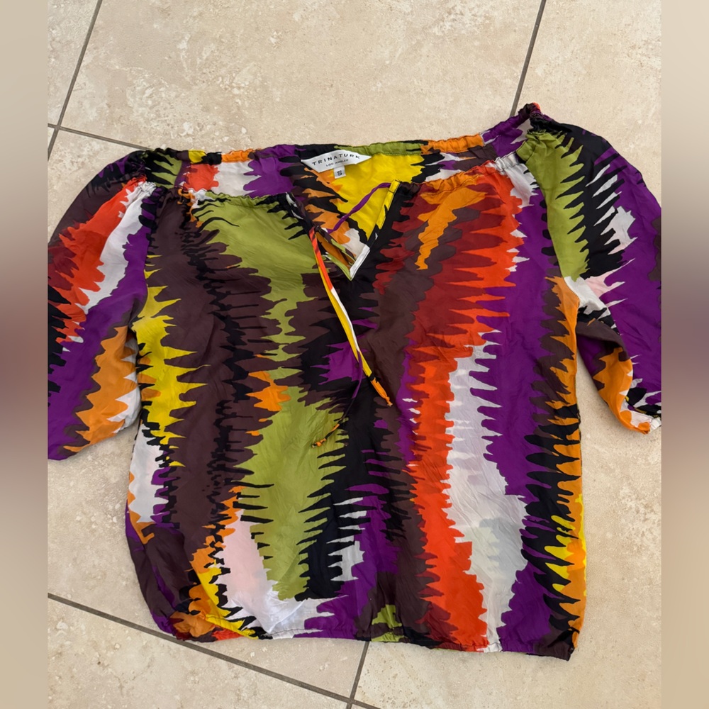 Trina Turk silk blouse